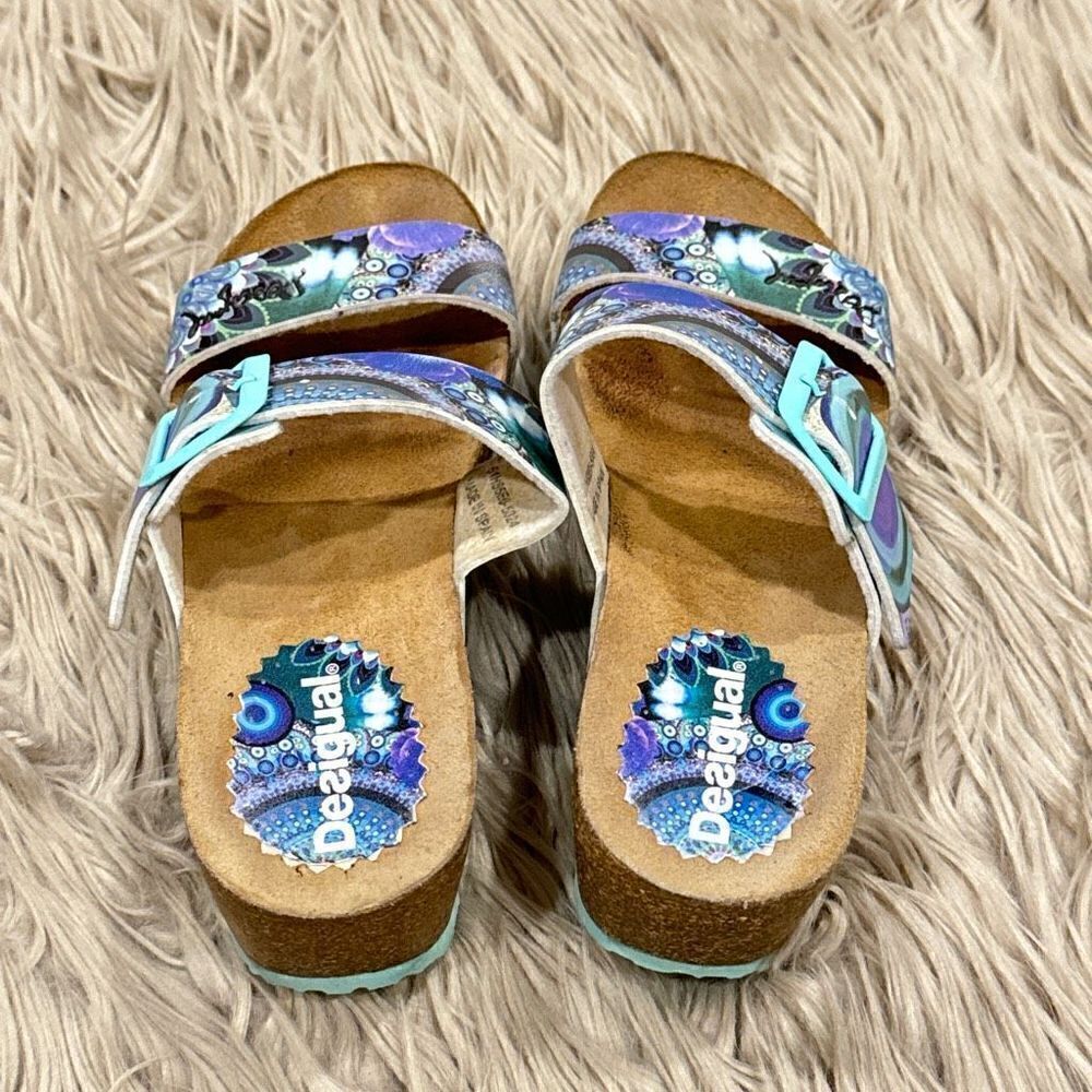 Desigual wedge platform sandals - Picture 5 of 12